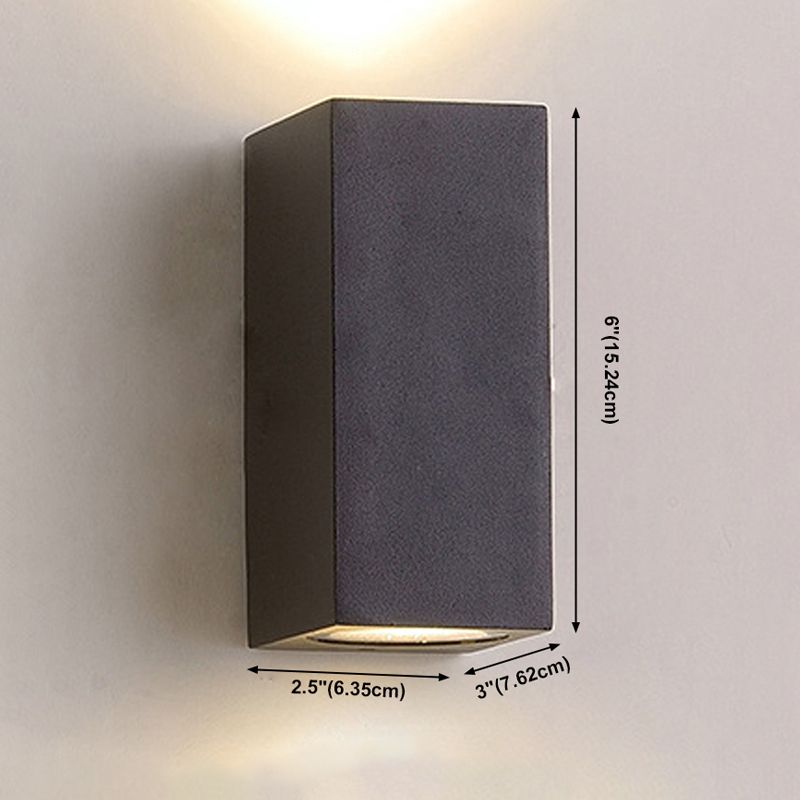 Luces contemporáneas de pared de pared de pared de pared de metal para sala de pared para sala de estar