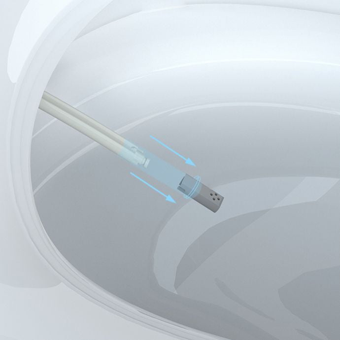 Modern Elong Toilet Bowl Siphon Jet Toilet with Seat for Bathroom