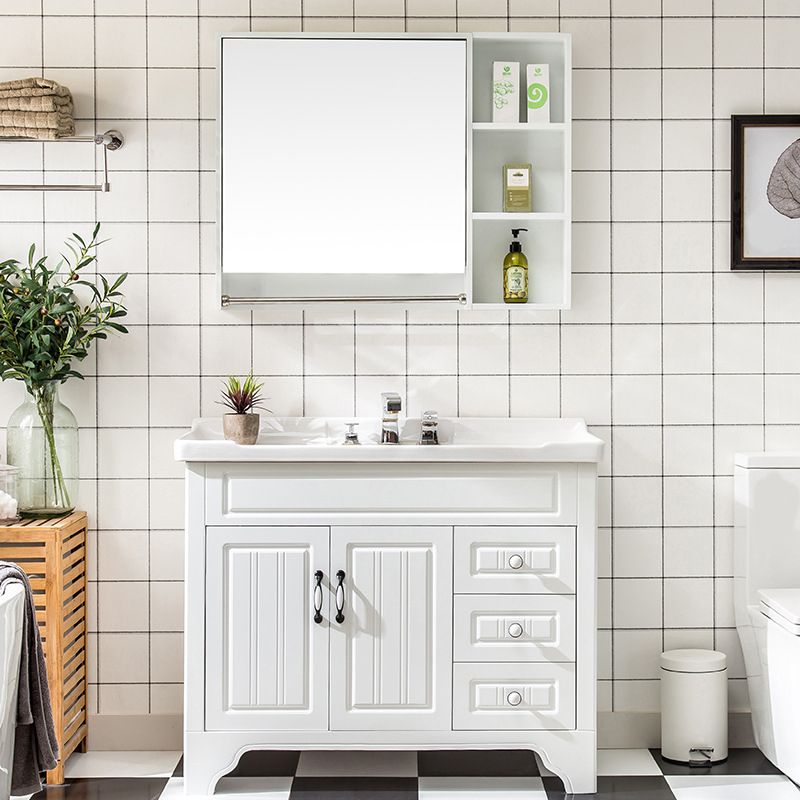 Modern Bathroom Vanity Set Wooden Freestanding Bathroom Vanity Set