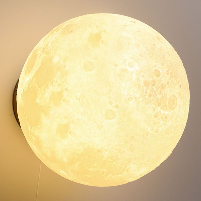 Luce di applique a parete da parata sfumatura stellare, vetro moderno in vetro a 1 luce