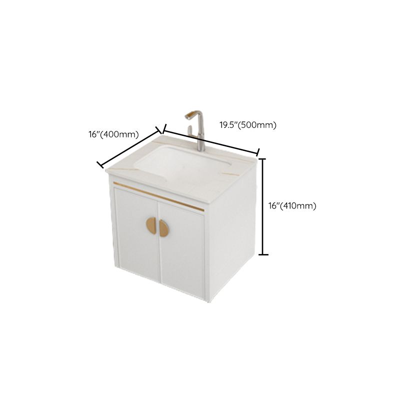 Gorgeous Sink Cabinet Free-standing Standard Space Saver Vanity with Mirror