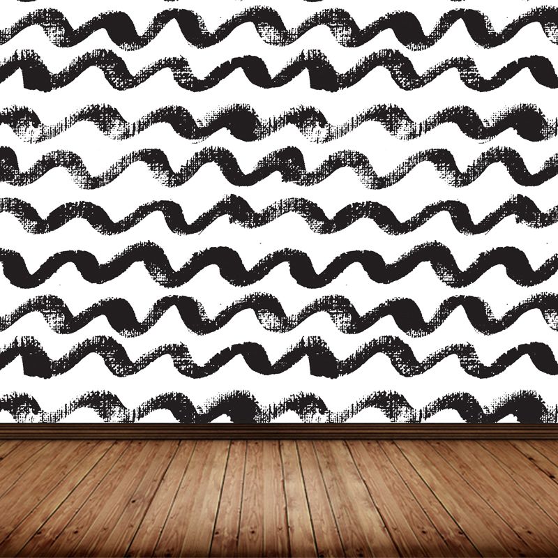 Illustration Plant Wall Covering Mural Whole Wall Decor for Kids Room, Made to Measure