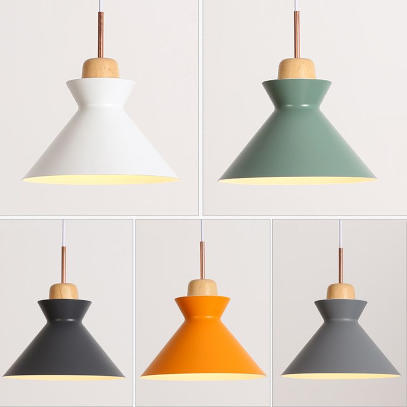 Macron Modern Nordic Style Metal One Head Suspension Light for Kitchen