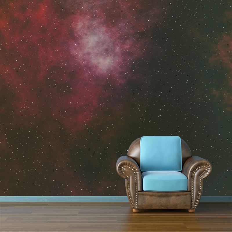 Space Universe Modern Mural Wallpaper Personalized Wall Covering for Bedroom