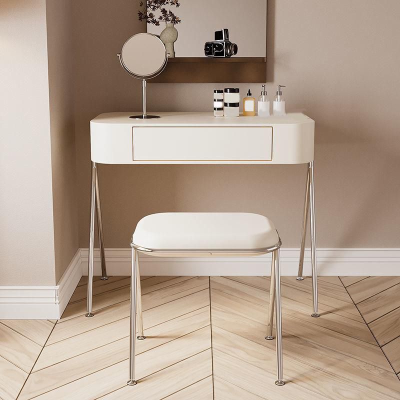 1 Drawers 31.5" Wide Vanity Set with Stool Modern Make-up Vanity