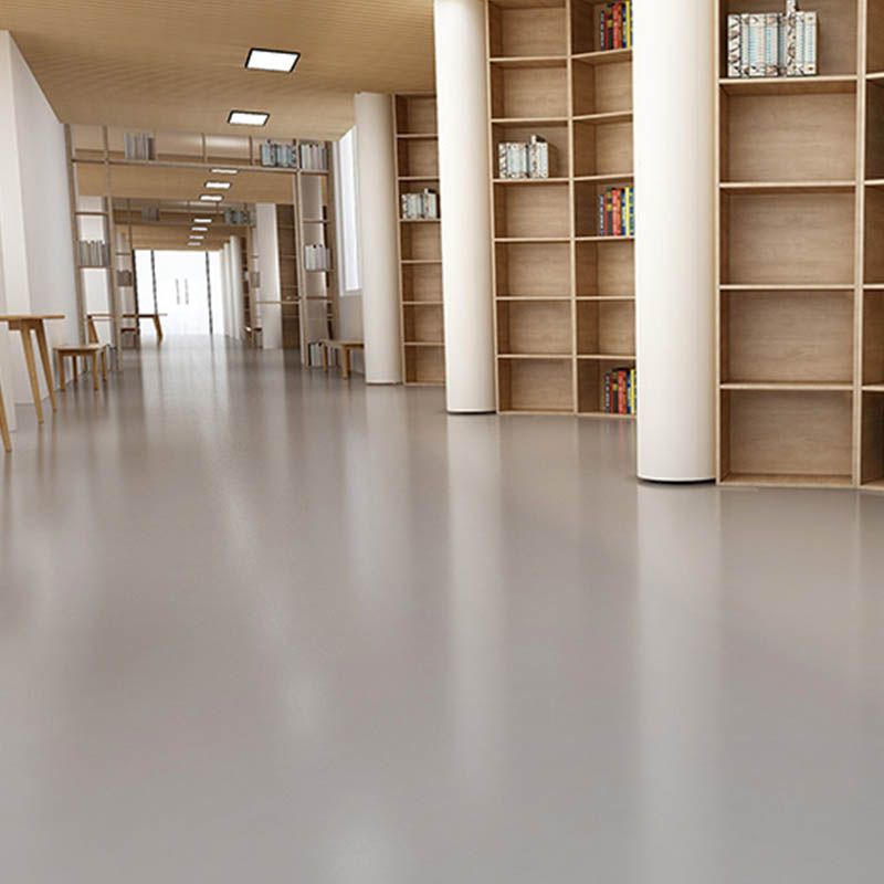 Pure Color PVC Flooring Self-Stick Waterproof Fire Resistant PVC Flooring