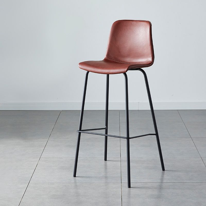 Nordic Style Bar Stool Metal Counter Bar Stool for Restaurant