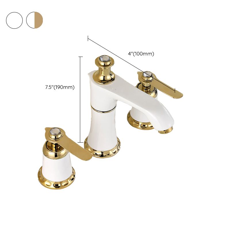 Contemporary Tub Faucet Deck Mounted Trim Bath Faucet Trim for Bathroom