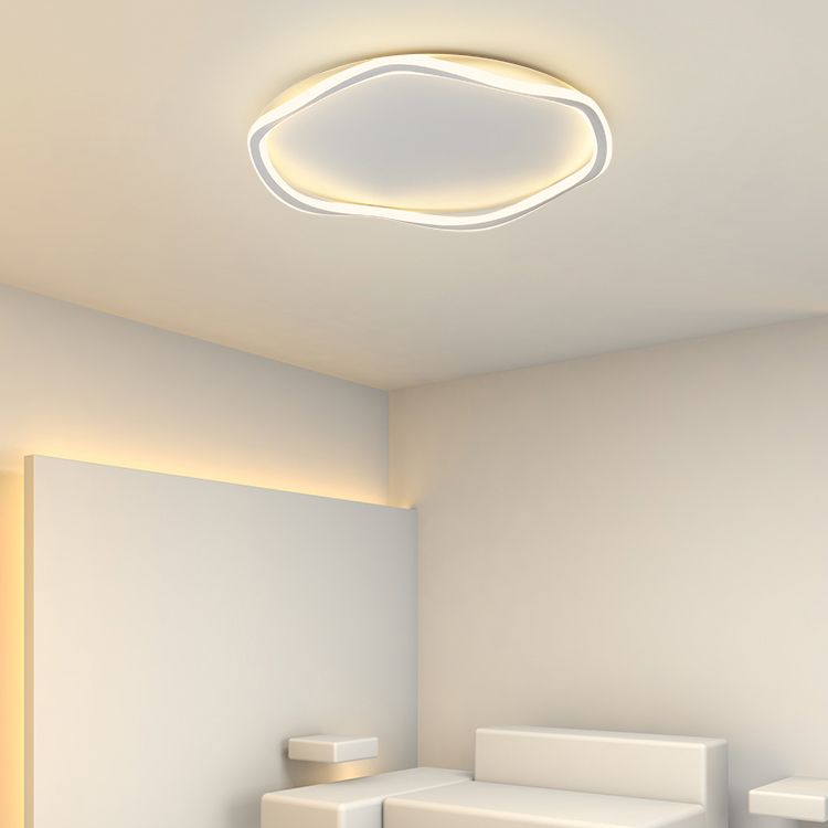 Plafonnier encastré contemporain Luminaire de plafond encastré géométrique