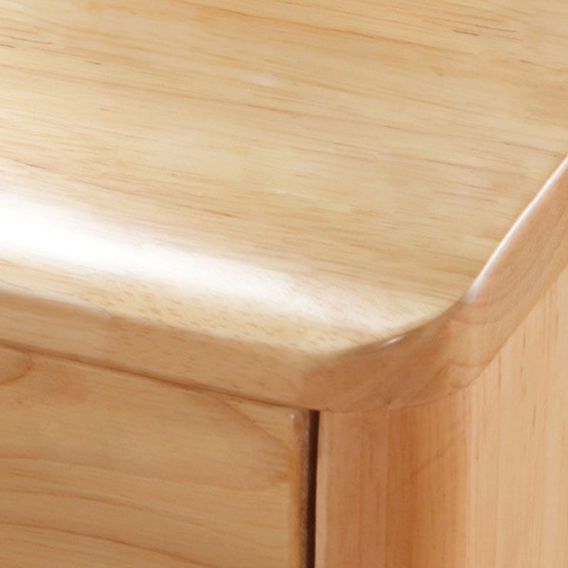 15.7" D Mid-Century Modern Chest Drawers Included Accent Chest in Oak