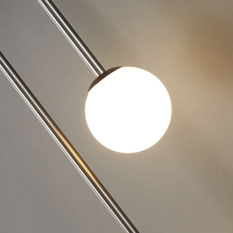 Industrial Wall Light Glass Ball Shade Wall Light Sconce for Living Room