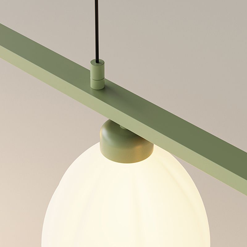 Modern Pendant Lighting Fixtures Glass Island Light Fixture for Dining Room