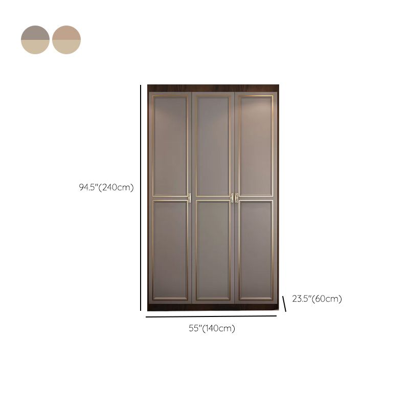 Modern Freestanding Wardrobe Engineered Wood Wardrobe Armoire