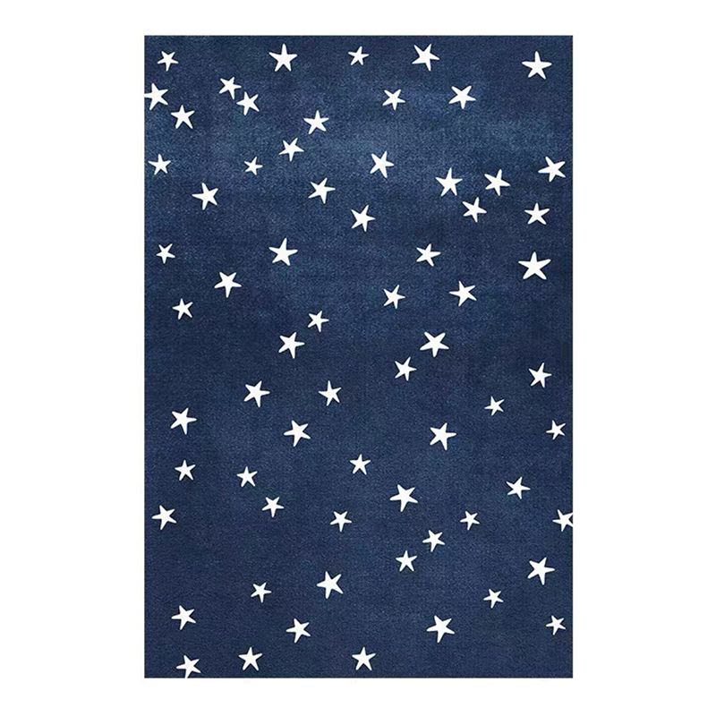 Army Star Rug poliéster alfombra moderna alfombra resistente a manchas para la decoración del hogar