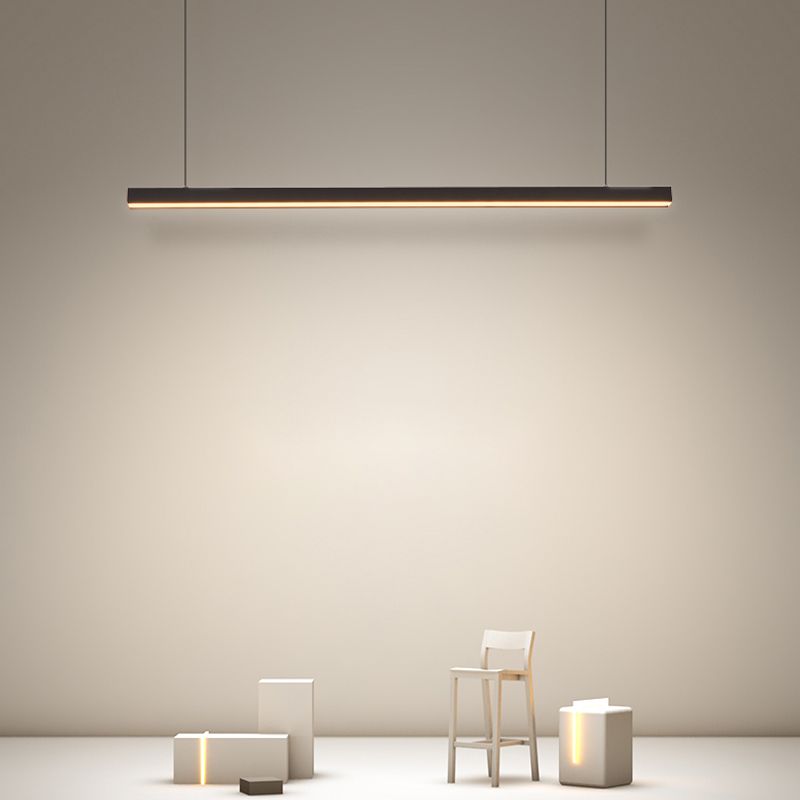 Lémière suspendue simple moderne LED DIGNAGE LED PRENDANT PRENDANT