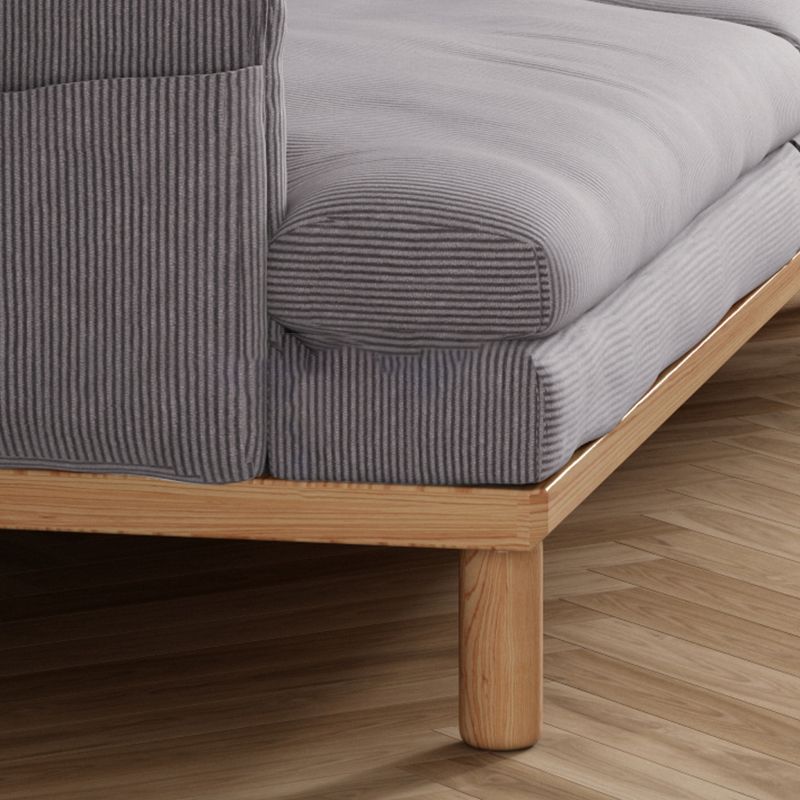Velvet bank 35 "W verzonken armbank met opslag voor woonkamer