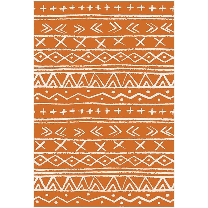 Tapis d'impression ethnique de couleur unie en polyester bohème Bohemian Tapis d'intérieur sans glissement pour décora intérieur