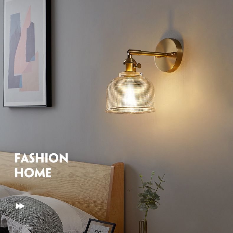 Bewaffnete Leuchtenleuchte kreative einfache Style Glass 1 Lichtleuchten