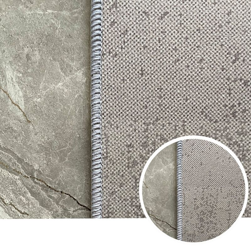 Reddish Brown Modern Carpet Blending Line Carpet Washable Carpet for Home Decor