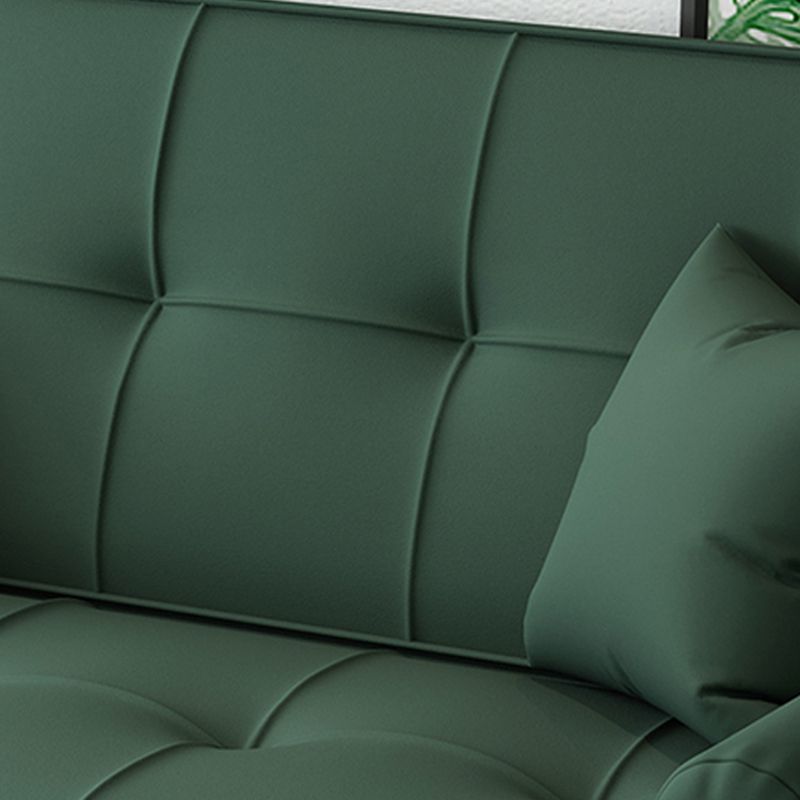 Glam Folding Sofa Bed No Distressing Square Arms Convertible Sofas