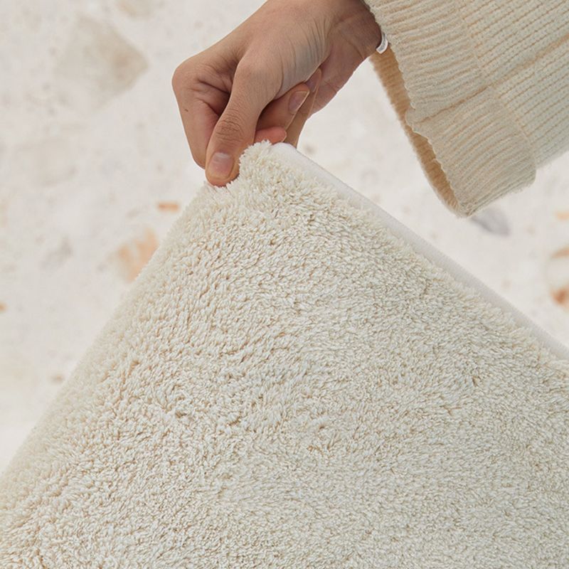 Beige Nordic Carpet Polyester Line Carpet Non-Slip Backing Carpet for Drawing Room