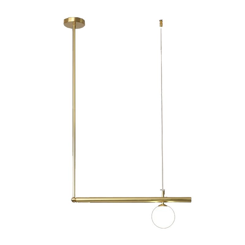 Modern Island Light Glass Hanging Lighting Fixture for Dining Room