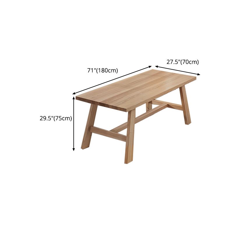 Modern 1/2/4 Pieces Dining Set Rectangle Wood Dining Table for Dining Room