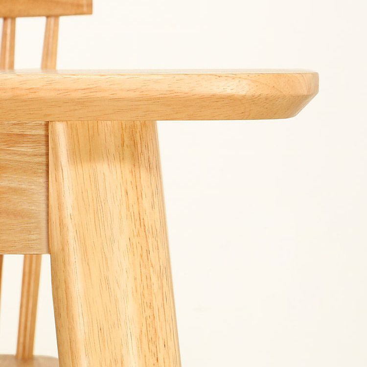 Eenvoud rechthoek eettafel eiken vaste houten tafel met 4 poten voor eetkamer