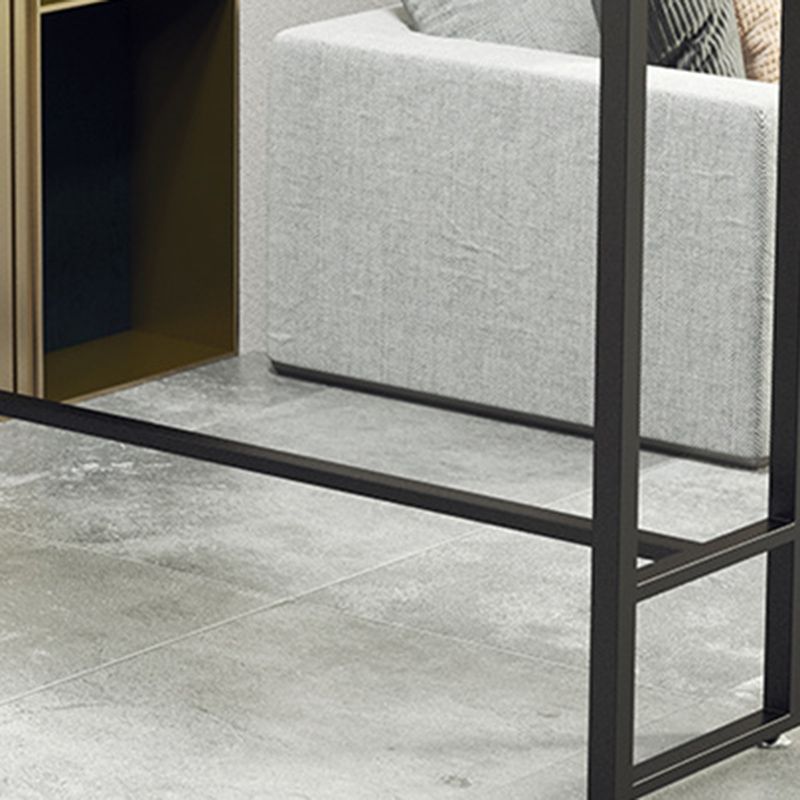 Rectangle Marble Bar Table Set Industrial Style 1/3/5 Pieces Bar Height Bar Set