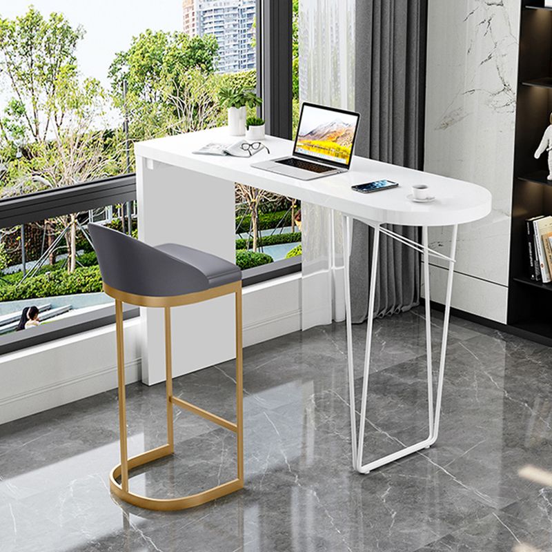 Modern Style Specialty Wood Bar Height Pub Table for Living Room