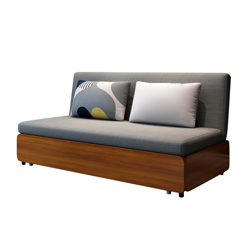 Mobiliario de tela de tela de cojín de un solo cojín muebles de muebles ajustados en la parte posterior