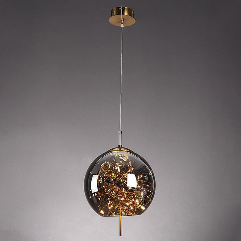 1 éclairage de suspension géométrique légère