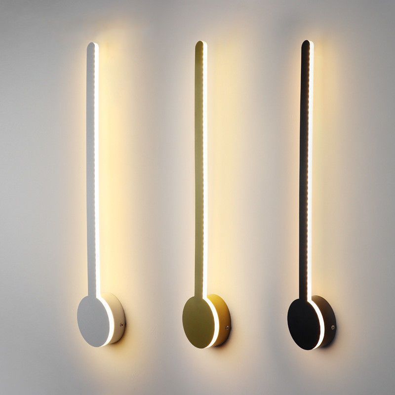 Linear Wall Sconce Lighting Modern Wall Lights Metal 1 Light Sconce Light Fixture