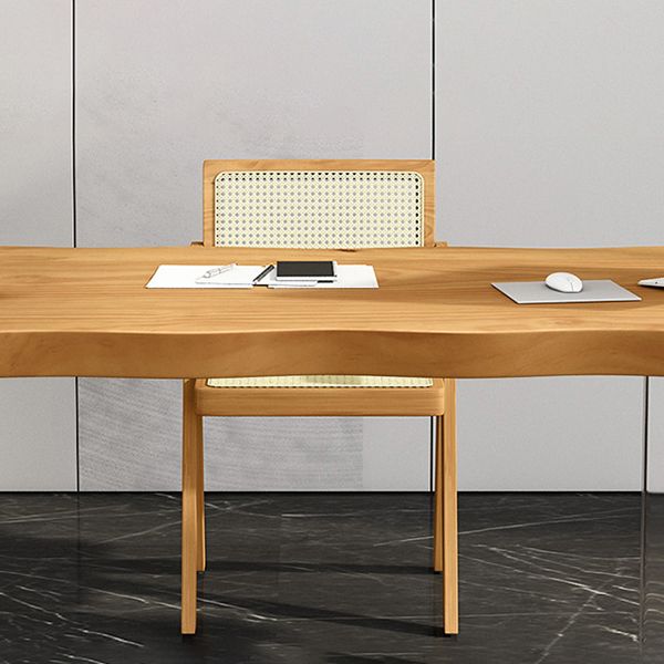 Modern 1/2/5 Pieces Dining Set Rectangle Pine Wood Dining Table for Dining Room Kitchen