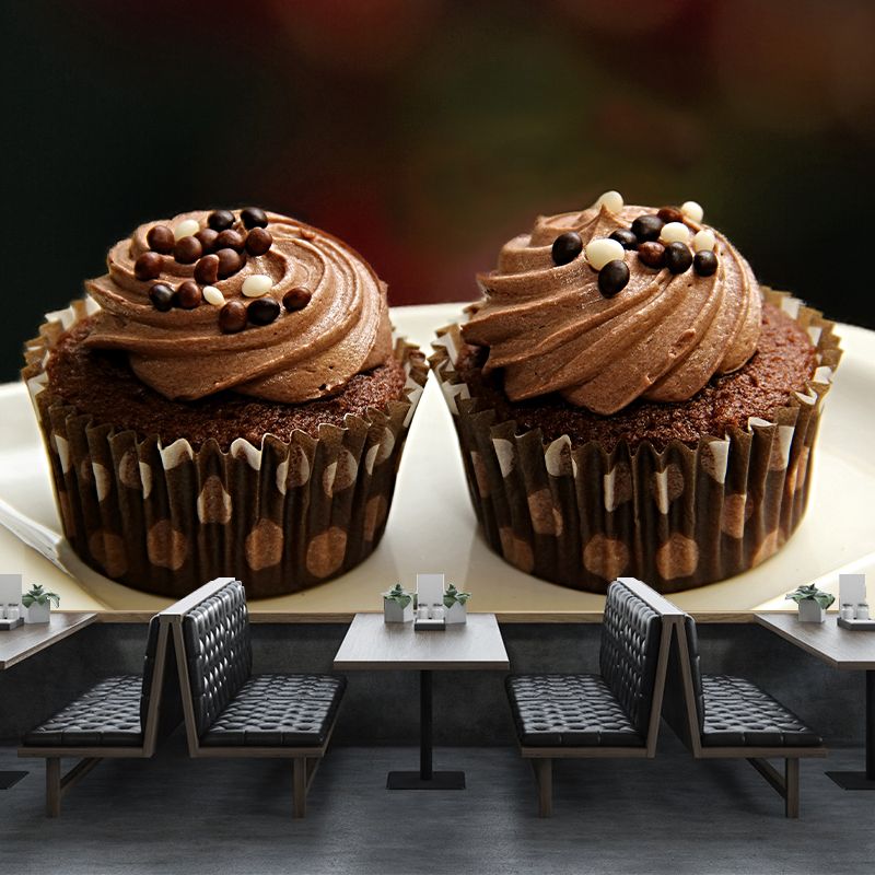 Cake Dessert Wall Decal Decor for Dining Room Kitchen Dessert Shop Stain Resistant