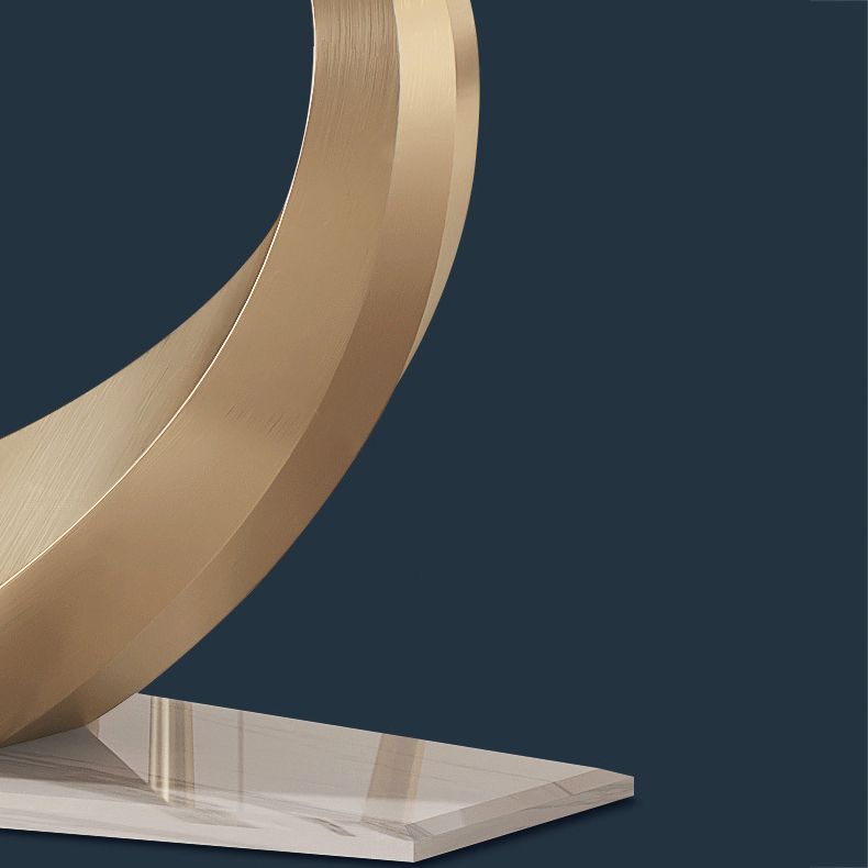 Glam Style Sintered Stone Dining Set Rectangle 1/2/4/5/7/9 Pieces Dining Set