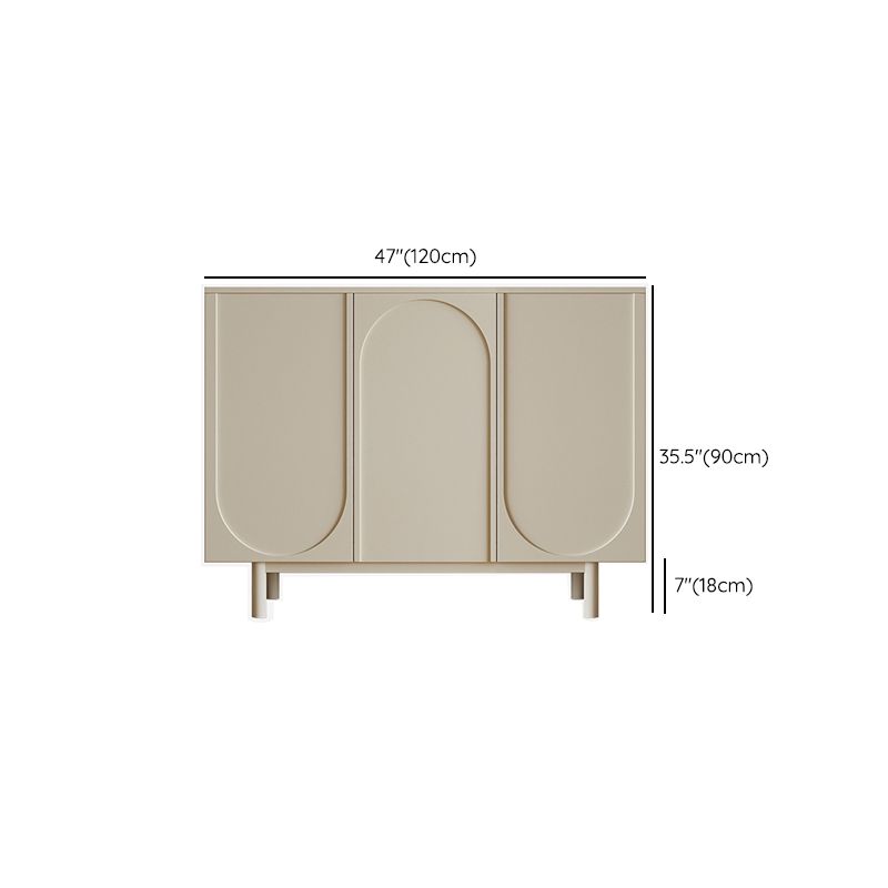 Modern & Contemporary Style Wood Sideboard Cabinet with Cabinets