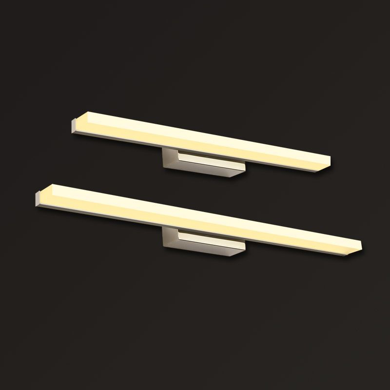 Rectangle LED Bathroom Wall Sconce Simple Waterproof Vanity Light for Dressing Table