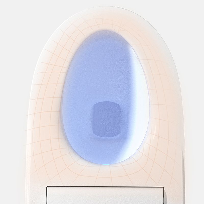 Modern ABS Toilet Bowl One Piece Toilet Floor Mounted Toilet