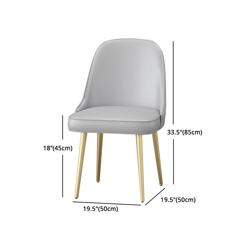 Glam 1/7 Pieces Dining Set Round Stone Dining Table for Kitchen