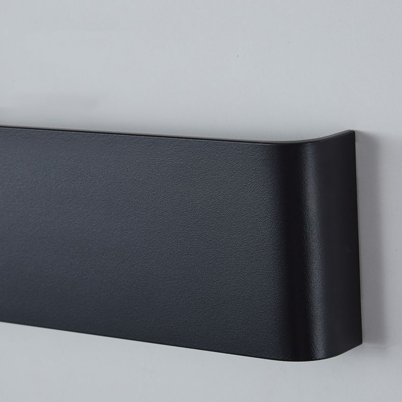 Rectangle Shape Metal Wall Lighting Ideas Modern Style Wall Mounted Light Fixtures