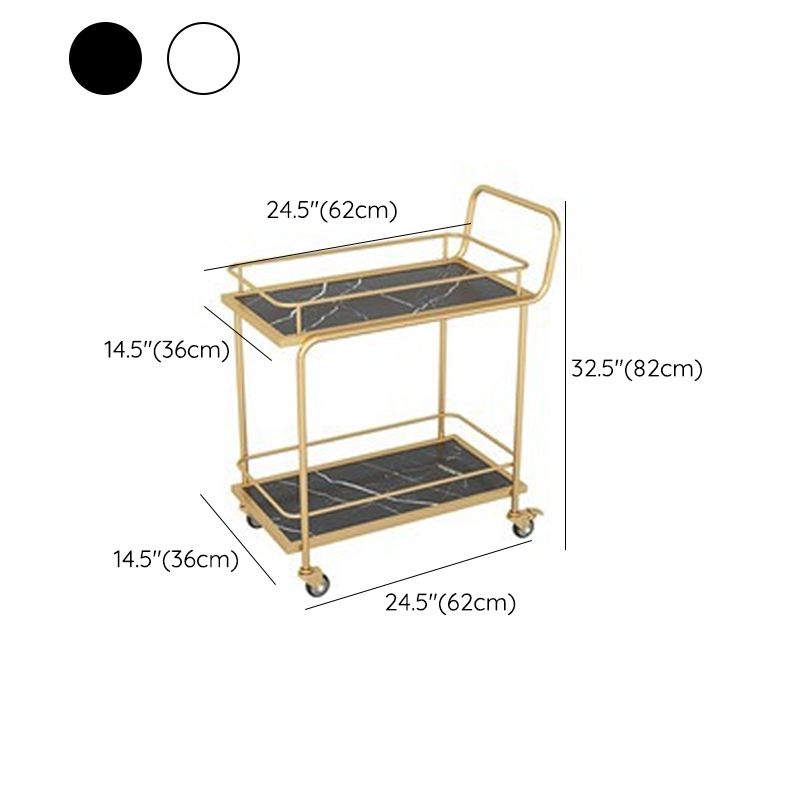 Rolling Contemporary Prep Table Metal Prep Table for Kitchen Use