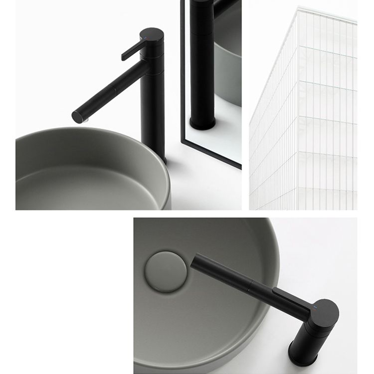 Porcelain Green and Grey Trough Bathroom Sink Modern Trough Bathroom Sink