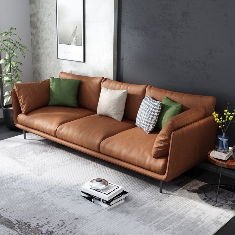 Sofá de brazo de esmoquio de 3/4 de asiento de modernismo para sala de estar para sala de estar
