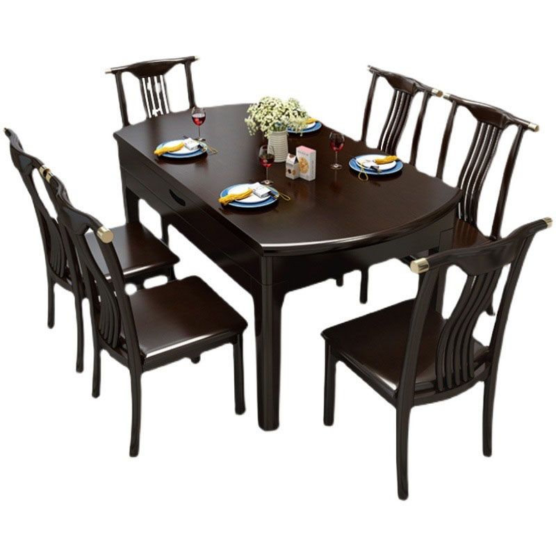 4 Legs Dining Furniture Extendable Dining Table for Dining Room