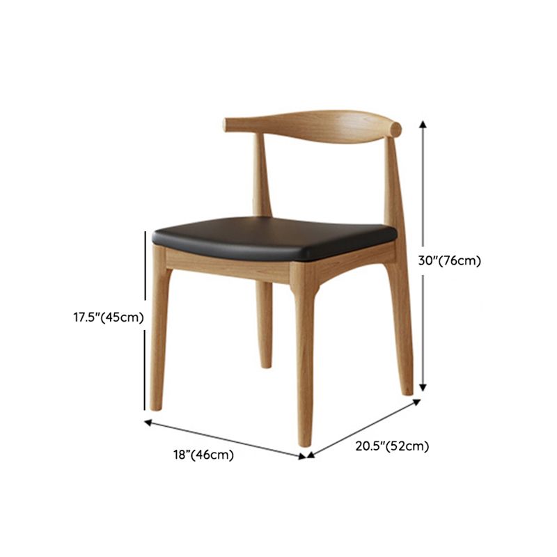 Solid Wood Furniture with Chairs 1/2/3/5 Pcs Modern Dinette Set for Home Use