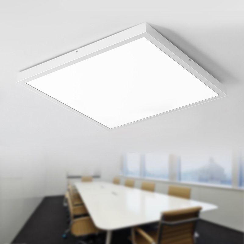Moderno Flush Monte Light Fixtures Acrilico Flush Light