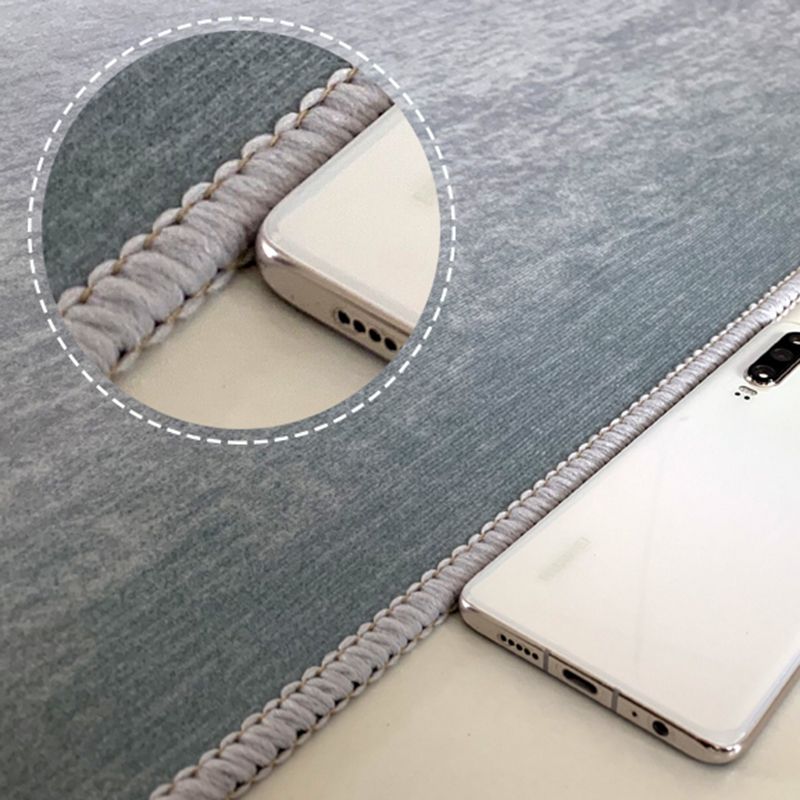 Apricot Modern Rug Blended Line Rug Non-Slip Backing Rug for Drawing Room