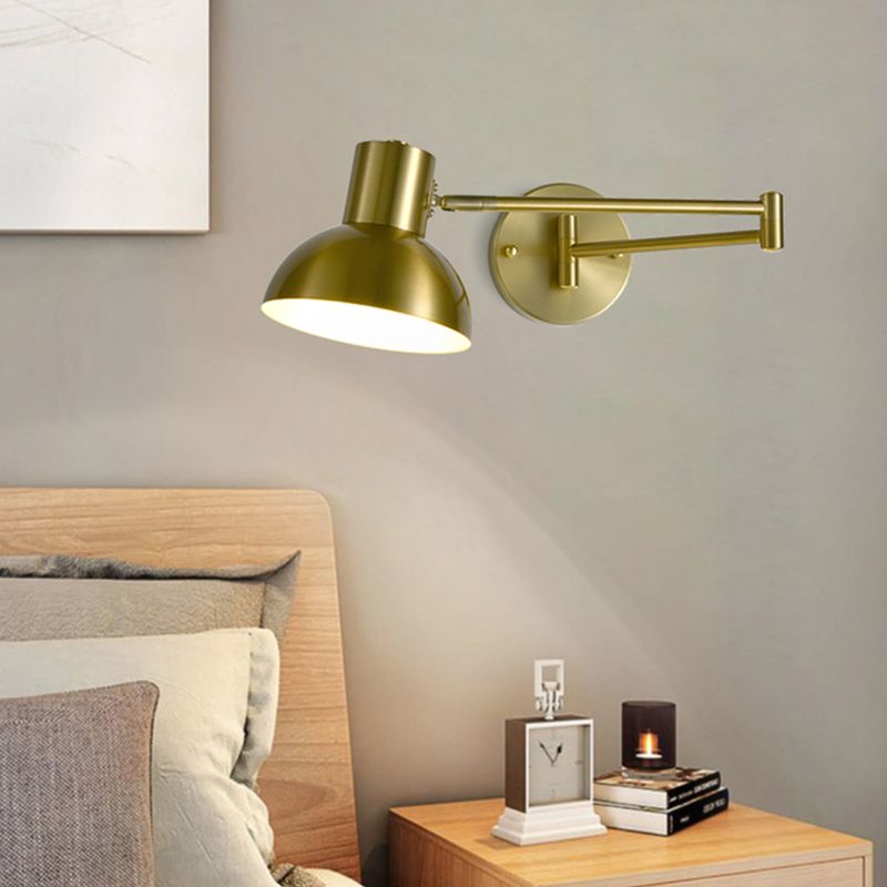 Éclairage mural ombré en métal