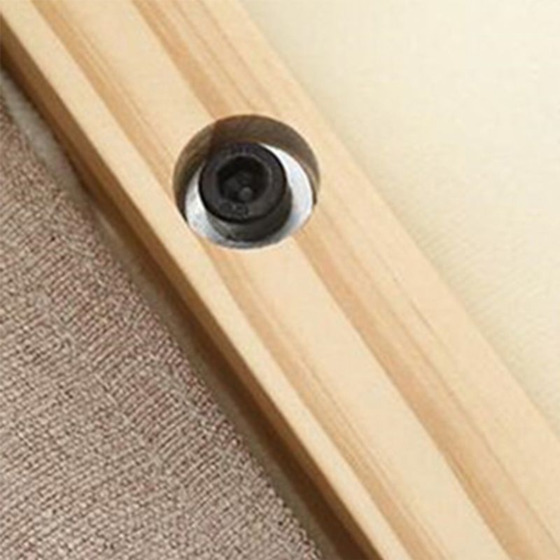 Contemporary Fabric Armless Removable Slipcover Lounge Accent Chair